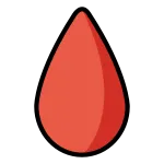 Drop Of Blood SVG Icon